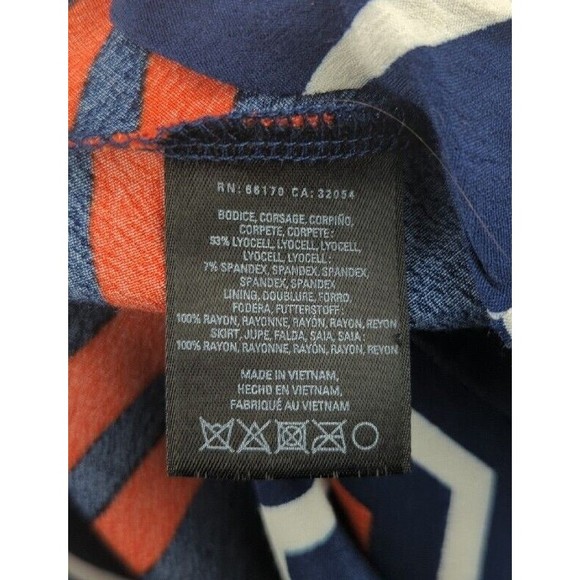 Maeve Anthropologie Cameron Swing Dress 4th Of July Red White And Blue XS - Picture 5 of 8